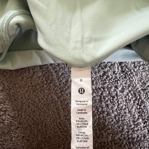 NWOT Lululemon Align High rise legging 28” size 6 delicate mint - Picture 5 of 6